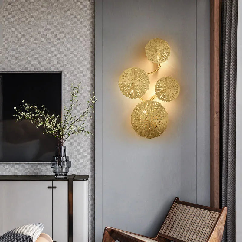 GoldenLuxe - Eleganter Wandleuchter