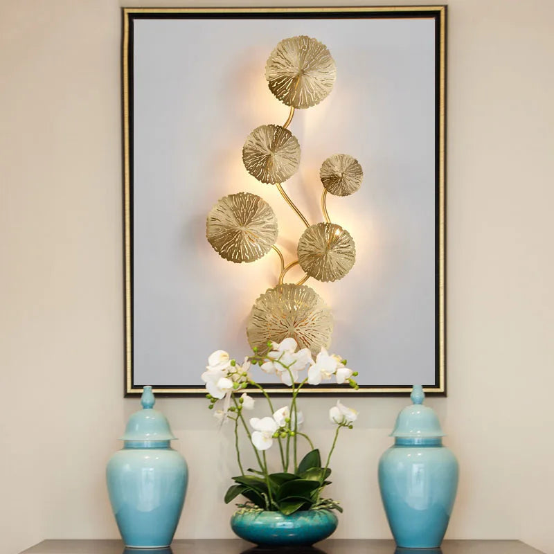 GoldenLuxe - Eleganter Wandleuchter