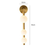 GoldenSphere – Goldene Wandleuchte