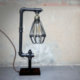 LumiVintage – Industrielle Metall-Tischlampe