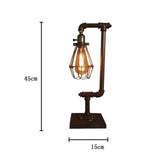 LumiVintage – Industrielle Metall-Tischlampe