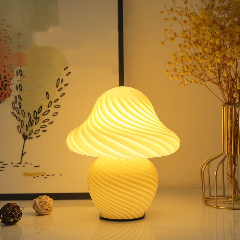 FungiGlow - Glastischlampe
