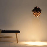 Luminoir – Artischocke Holz Hängelampe