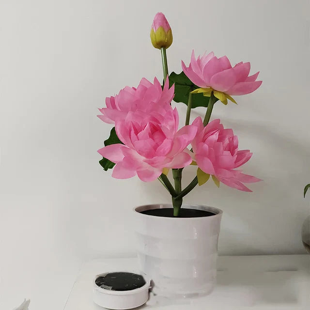 SolarBloom - Solar Lotus Gartenlampe