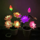 SolarBloom - Solar Lotus Gartenlampe