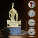 ZenLight - 3D Yoga Lampe