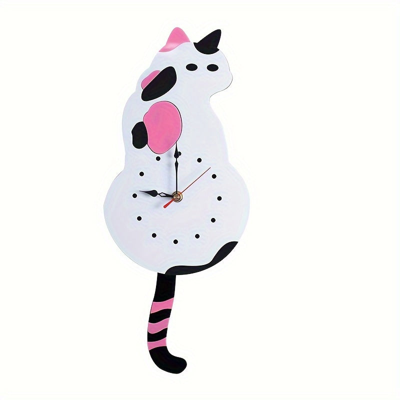SwingTail - Katzen Wanduhr