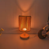 BarrelGlow - Holz Tischlampe