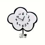 WANTIFO - CloudSwing Wanduhr