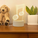 LumiNote - Acryl Musiknoten Lampe