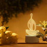 ZenLight - 3D Yoga Lampe