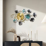 LeafTime - Metall Wanduhr