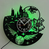 VinylTime - Stille LED Wanduhr