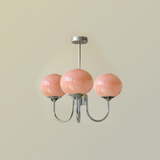 MarshmallowHome – Glas Kronleuchter Rosa