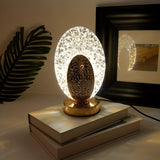 FeatherLamp - Pfauen Tischlampe
