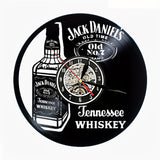 VinylTime - Whisky Wanduhr