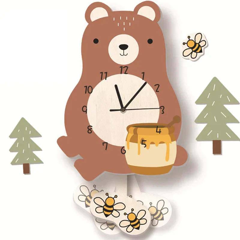 Luminoir - Kinder Wanduhr