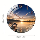 HomeTime – Stille Wanduhr