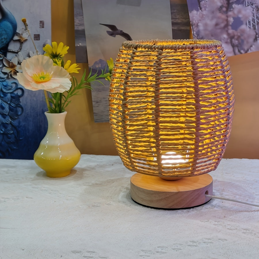 EcoLoom - Holz Tischlampe