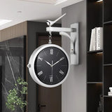RomanClock - Doppelseitige Wanduhr