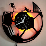 Vinyluhr - Fußball Uhr