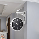 RomanClock - Doppelseitige Wanduhr