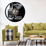 VinylTime - Whisky Wanduhr