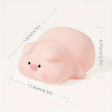 PiggyGlow - Silikon Nachtlampe