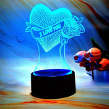 HartLicht – 3D LED Illusionslampe