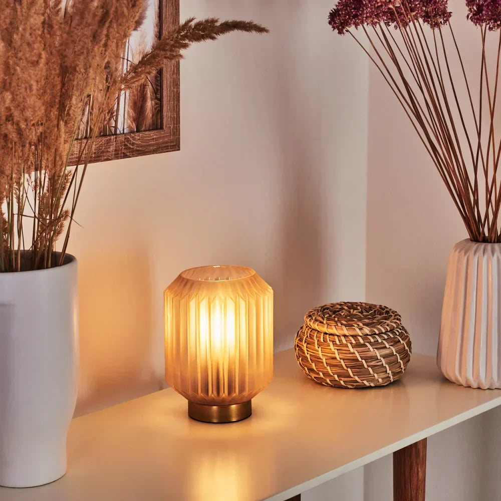 Boda – Glas Tischlampe