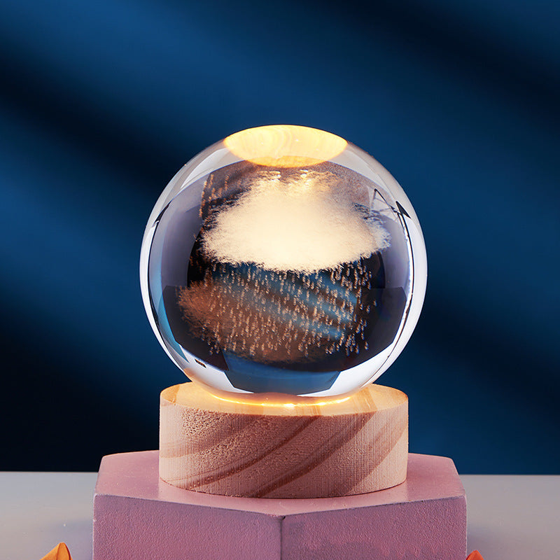 CrystalGlow – 3D Nachtlampe