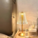 GoldenNest - Kristall Tischlampe