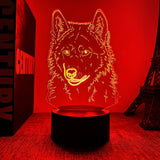 WolfLicht – 3D Nachttischlampe
