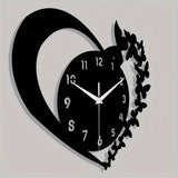 HomeTime - Herz Wanduhr