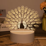 LumiPauw - Pfau LED Lampe