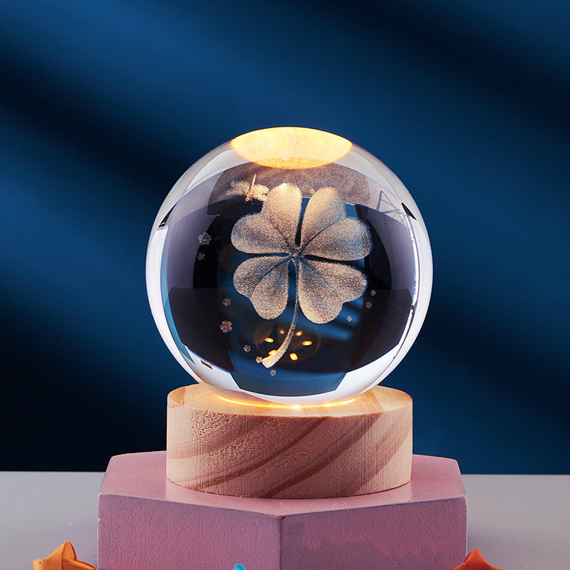 CrystalGlow – 3D Nachtlampe