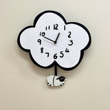 WANTIFO - CloudSwing Wanduhr