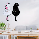 SwingTail - Katzen Wanduhr