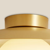 MessingKap - Goldene Deckenlampe