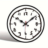 WoodTime - Minimalistische Wanduhr