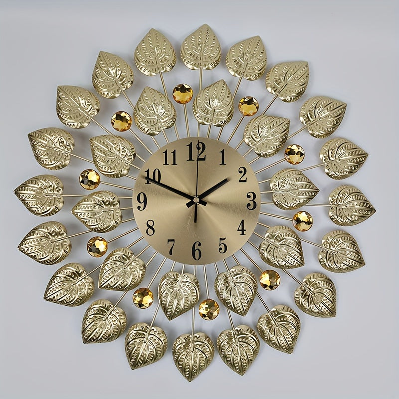 GoldTime - Stille Wanduhr