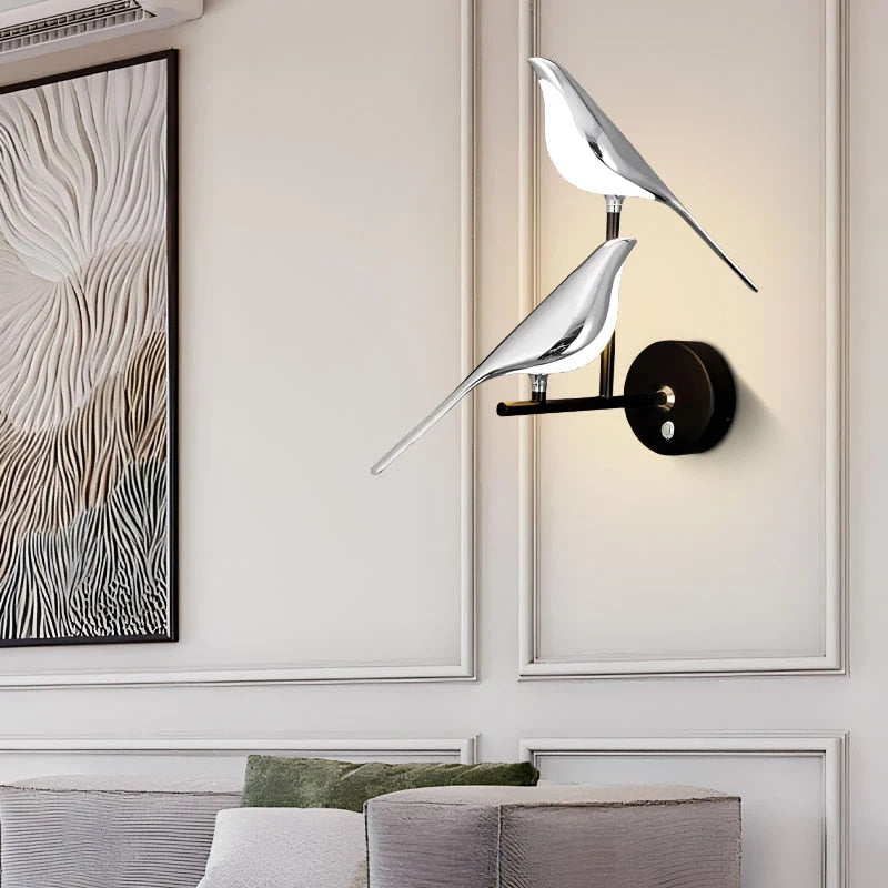 WingSpan – Vogel Wandleuchte