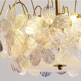 Luminexa – Kronleuchter mit Blumenform aus Glas