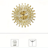 TimeCraft - Gold Wanduhr