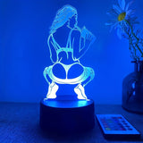 DecoLamp - Künstlerische 3D Tischlampe