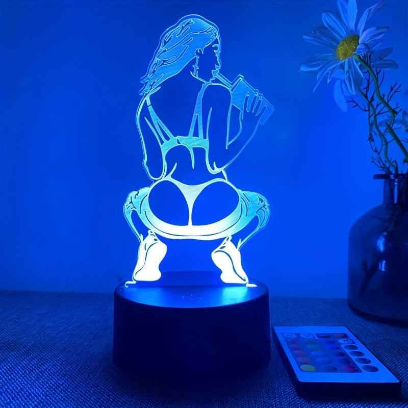 DecoLamp - Künstlerische 3D Tischlampe