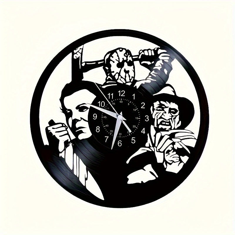 VinylHorror - Horror-Themen Uhr