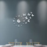 AcrylicButterfly - 3D Wanduhr