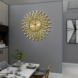 TimeCraft - Gold Wanduhr