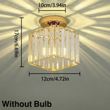 CrystalLuxe – E27 LED Deckenlampe